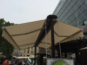 toldo cofre motorizado