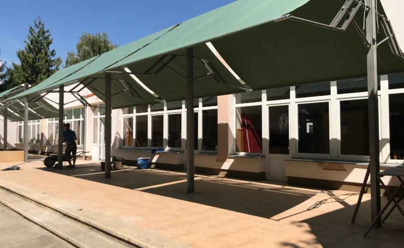 Awning kindergarten