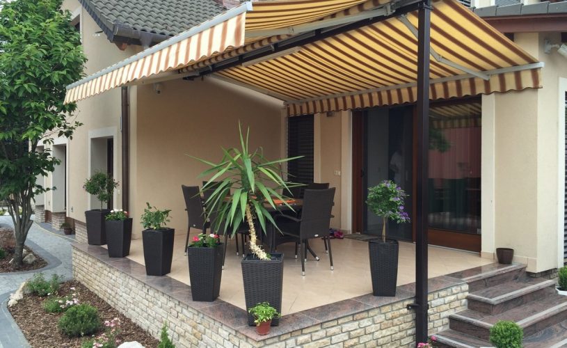 Double awning (terrace)